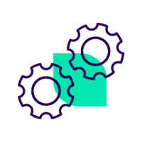 hand money icon green shape